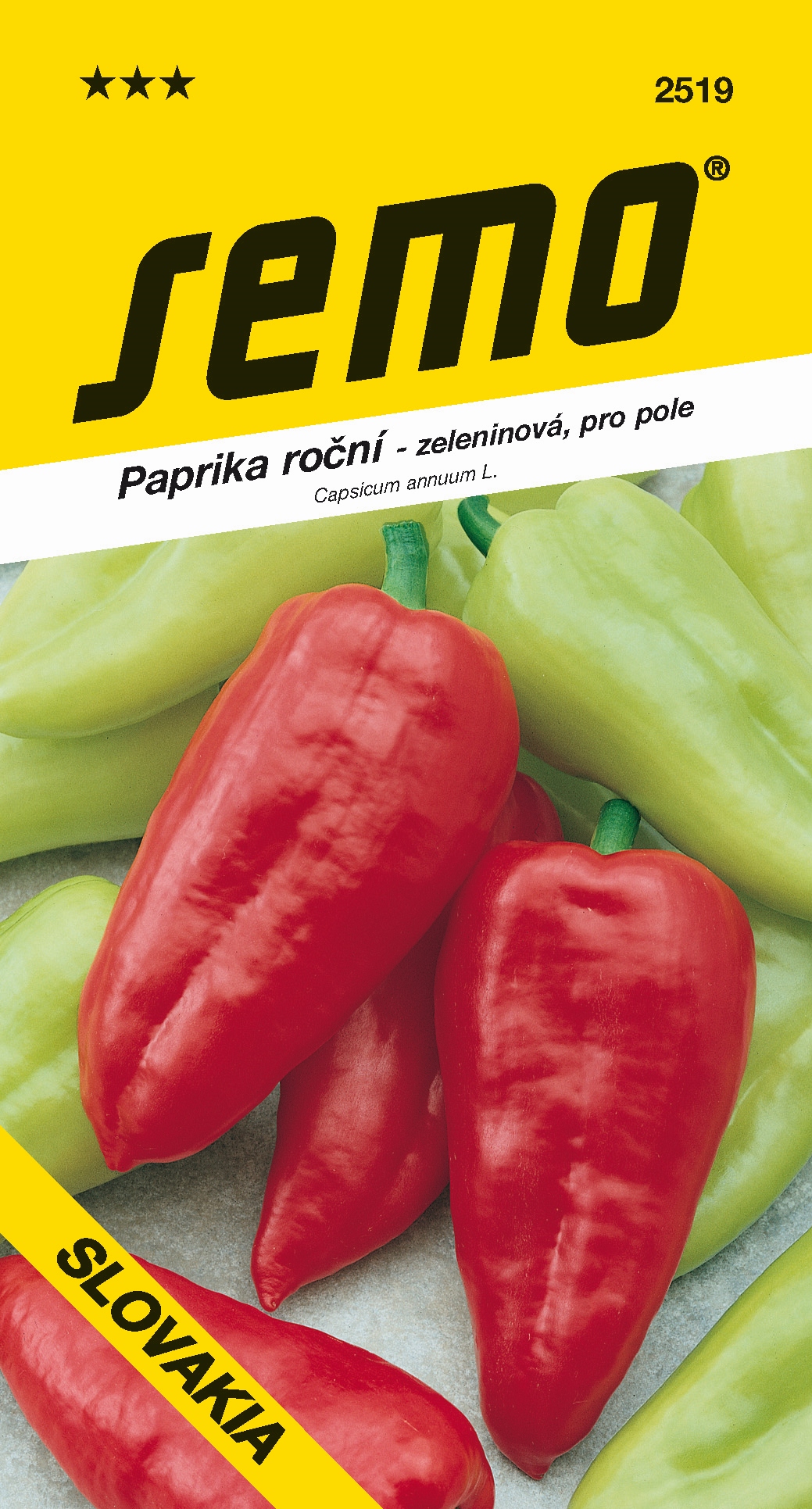 Paprika ročná SLOVAKIA