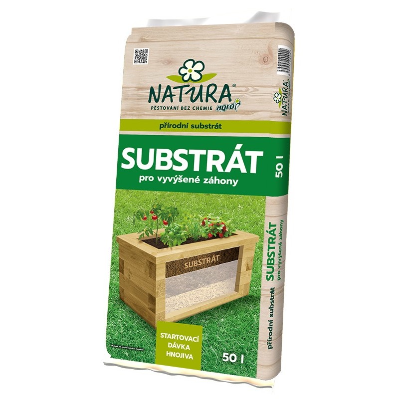 NATURA Substrát pre vyvýšené záhony 50 l