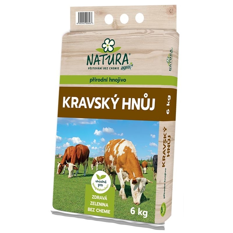 NATURA Kravský hnoj 6 kg