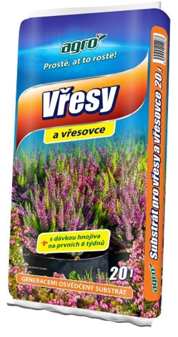 AGRO Substrát pre vresy a vresovce 20 l