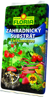 FLORIA Záhradnícky substrát s mykorhízou 50 l