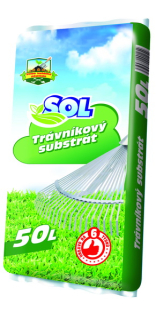 SOL Trávnikový substrát 50 l