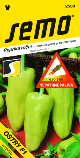 Paprika ročná OSTRY F1