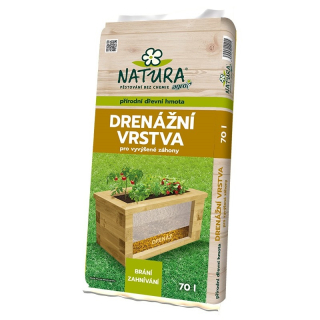 NATURA Drenáž pre vyvýšené záhony 70 l