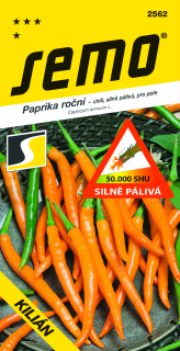 Paprika ročná Kilian chili oranžová