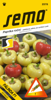 Paprika ročná PÁLINDA F1 - stredne pálivá