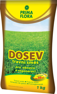 PRIMAFLORA Trávna zmes DOSEV 1 kg